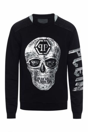 Skull motif sweatshirt, zdjęcie 1 Skull motif sweatshirt od Philipp Plein